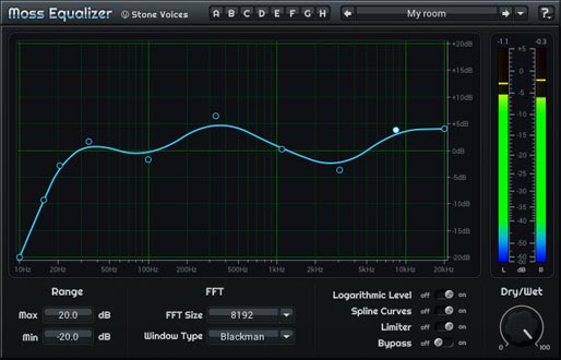 VST-plugin «Moss Equalizer»